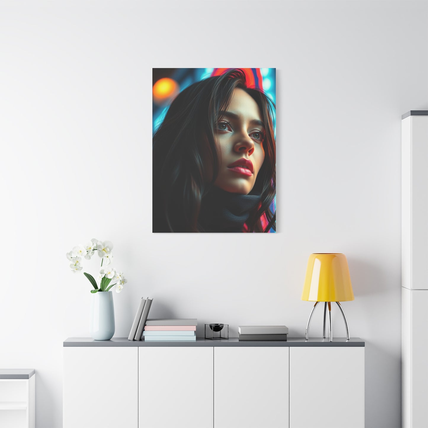 70’s Aesthetic Art Refined Canvas Wall Art & Canvas Print