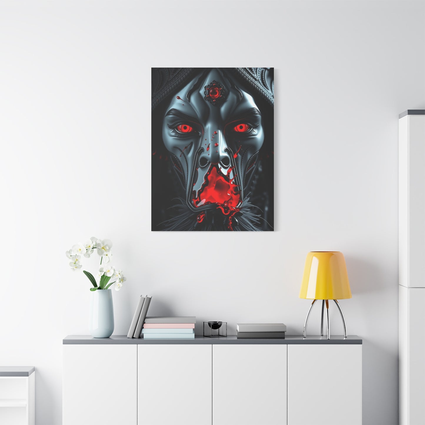 Collection Black, White & Red Art Art Wall Art & Canvas Print