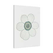 Minimal Line Floral Sketch Wall Art & Canvas Prints