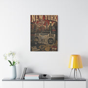 Vintage Hip Hop NYC Poster Scene Wall Art & Canvas Print