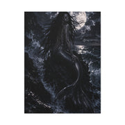 Moonlit Gothic Siren Darkness Wall Art & Canvas Print