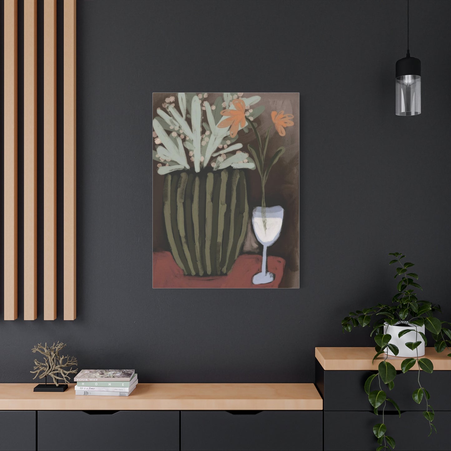 Blooming Cactus Wall Art & Canvas Prints