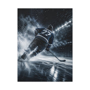 Ice Velocity Hockey Sports Wall Art & Canvas Print