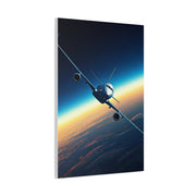 Sunset Jet Flight Path Wall Art & Canvas Prints