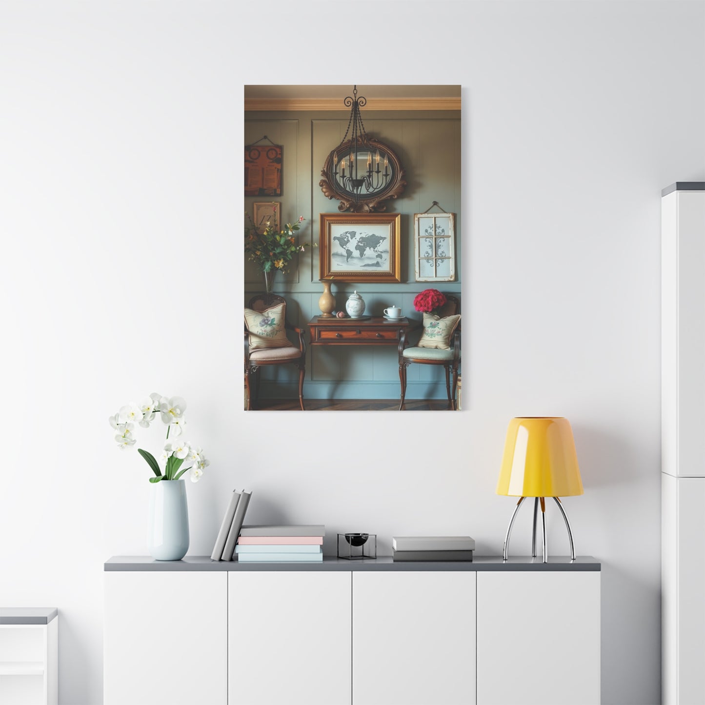 Masterpiece French Country Decor Art Vision Wall Art & Canvas Print