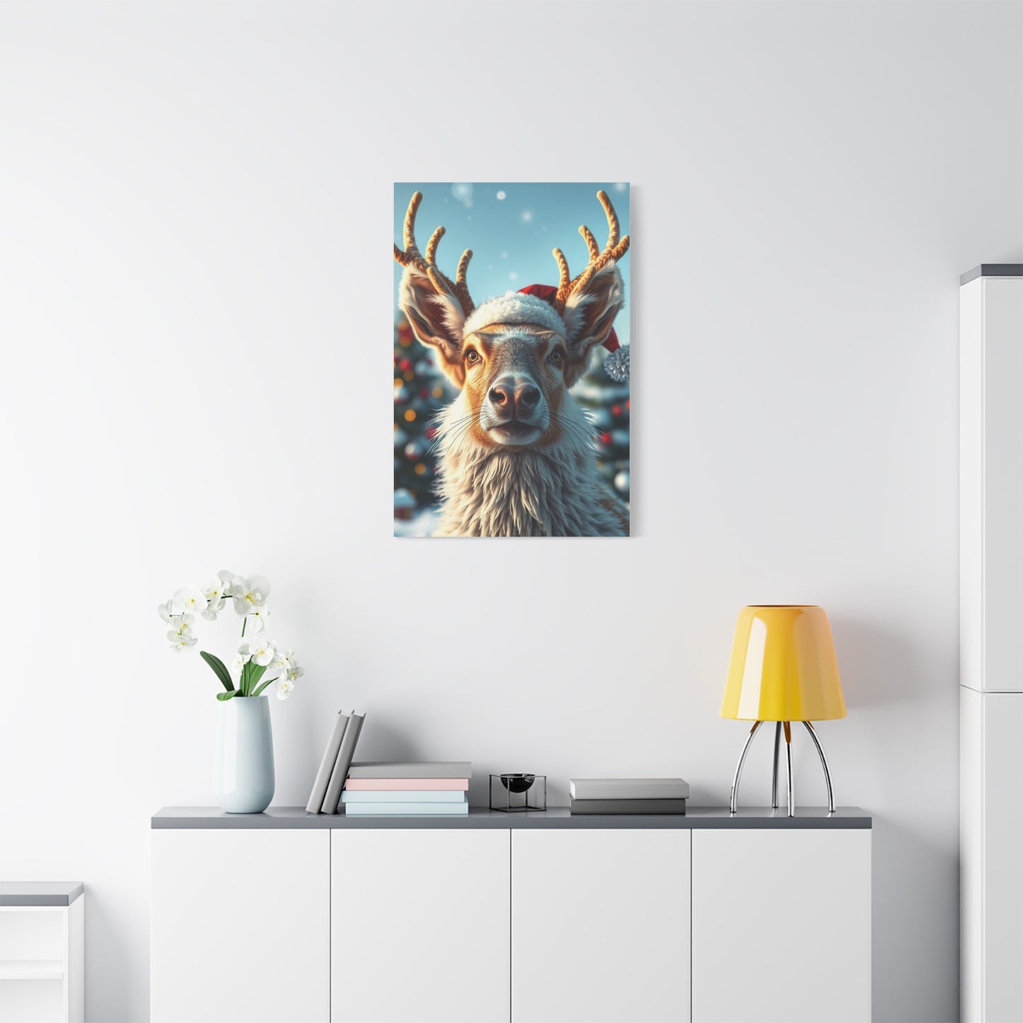 Christmas Animal Art Luxury Canvas Wall Art & Canvas Print