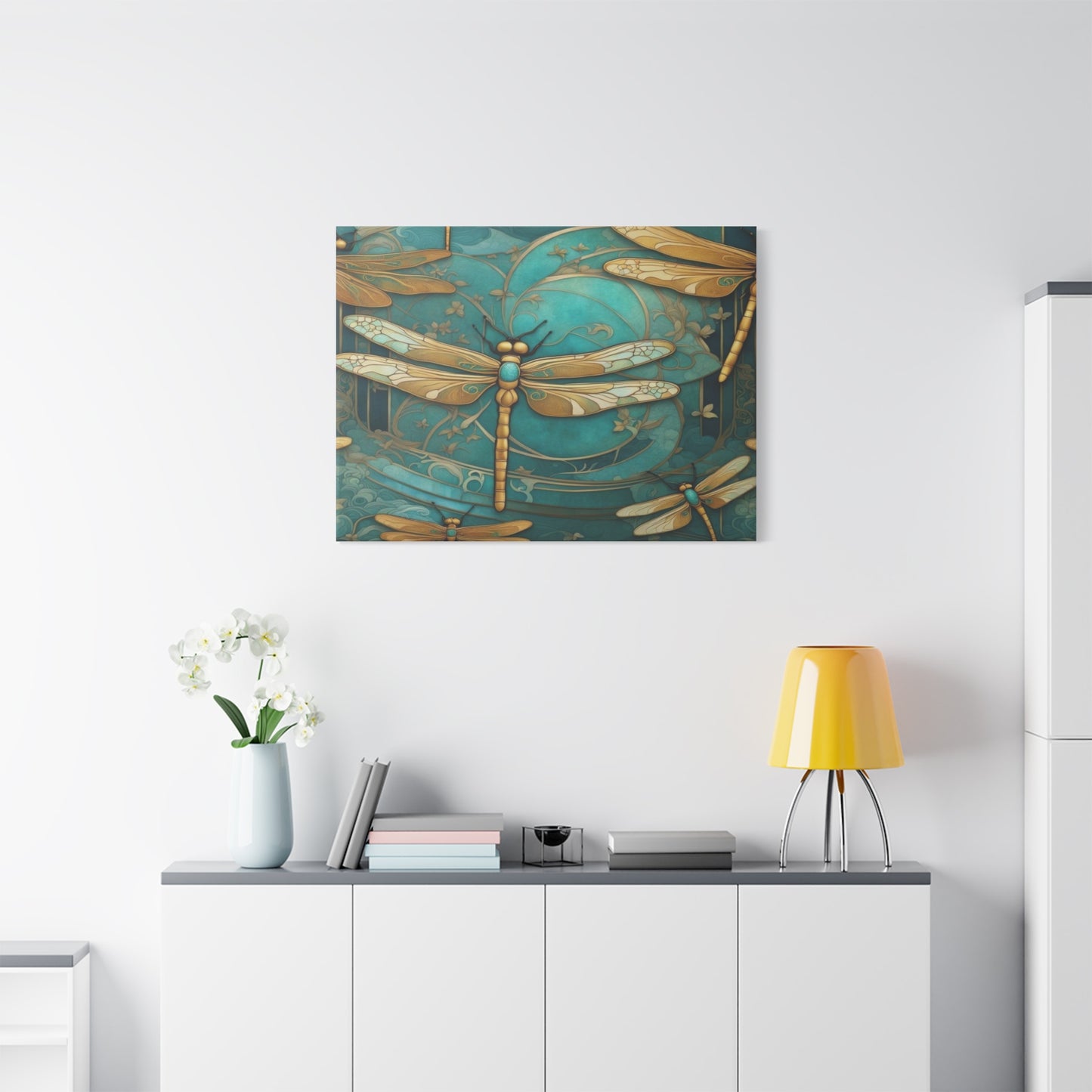 Golden Wings Wall Art & Canvas Prints