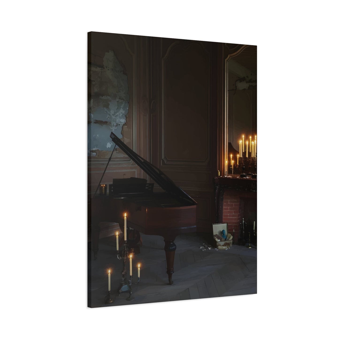 Candlelit Room Wall Art & Canvas Prints