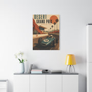 Desert Grand Prix Motorsport Sports Wall Art & Canvas Print