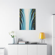 Vertical Cascade Flow Abstract Wall Art & Canvas Prints
