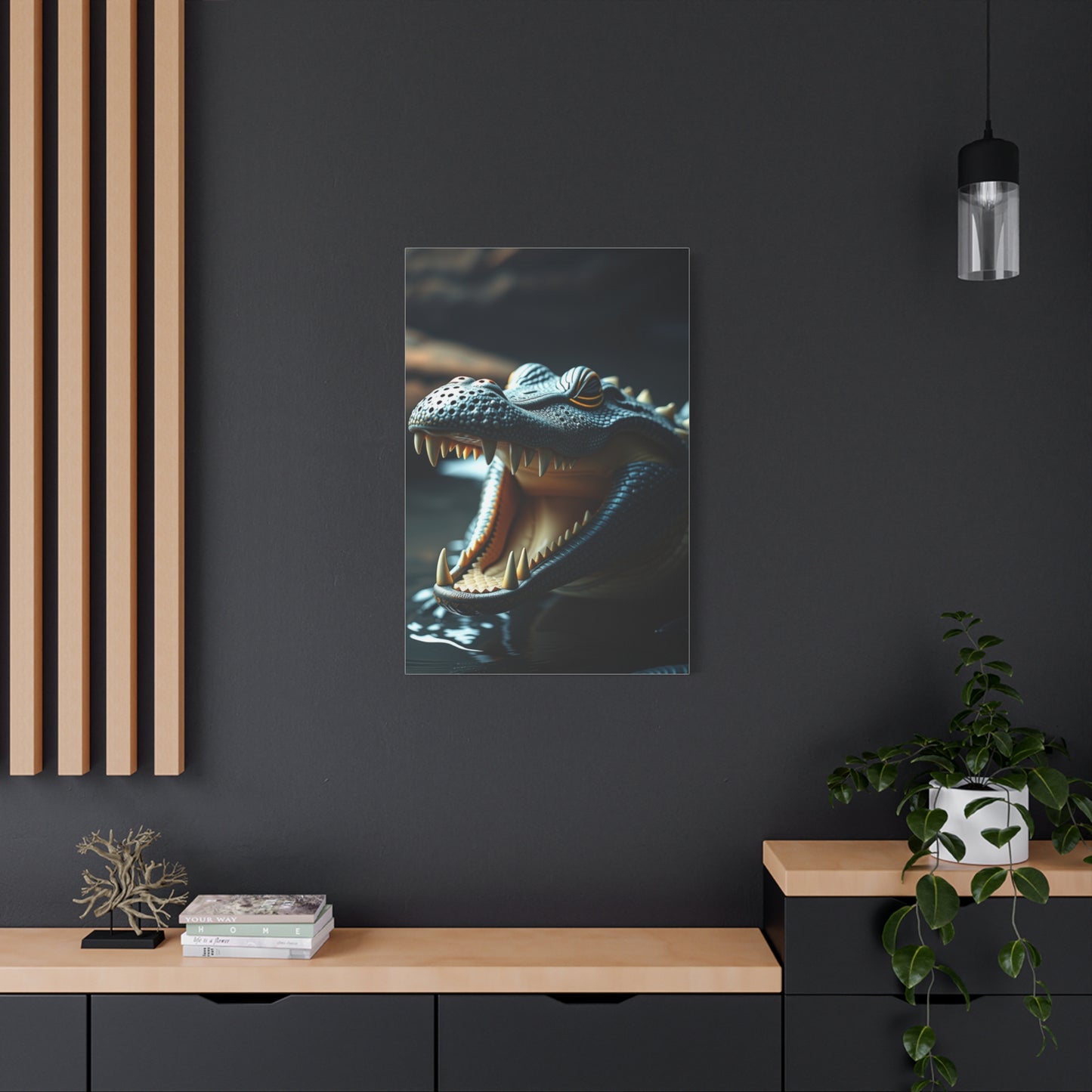Supreme Crocodile & Alligator Art Collection Wall Art & Canvas Print