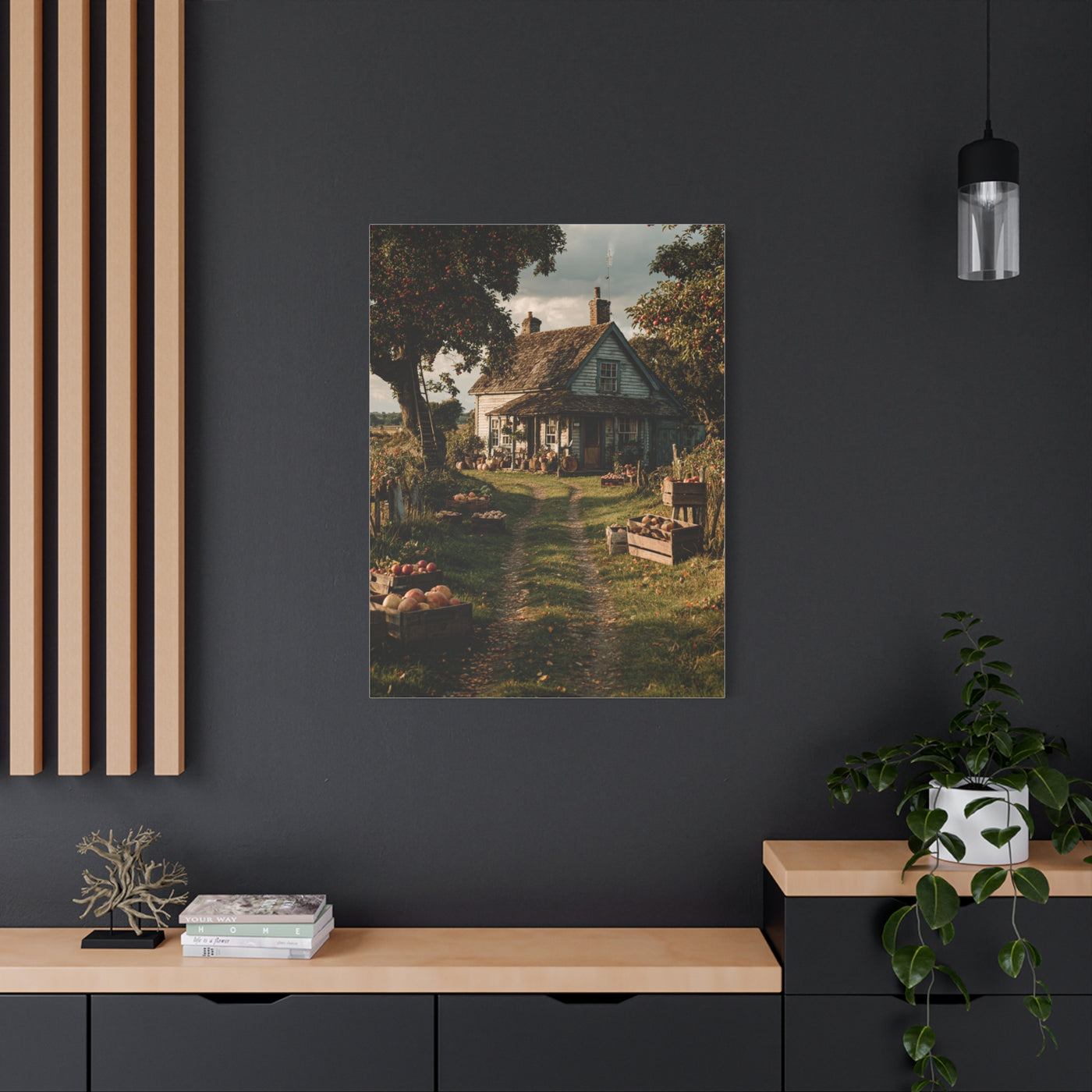 Autumn Orchard Farmhouse Harvest Wall Art & Canvas Print