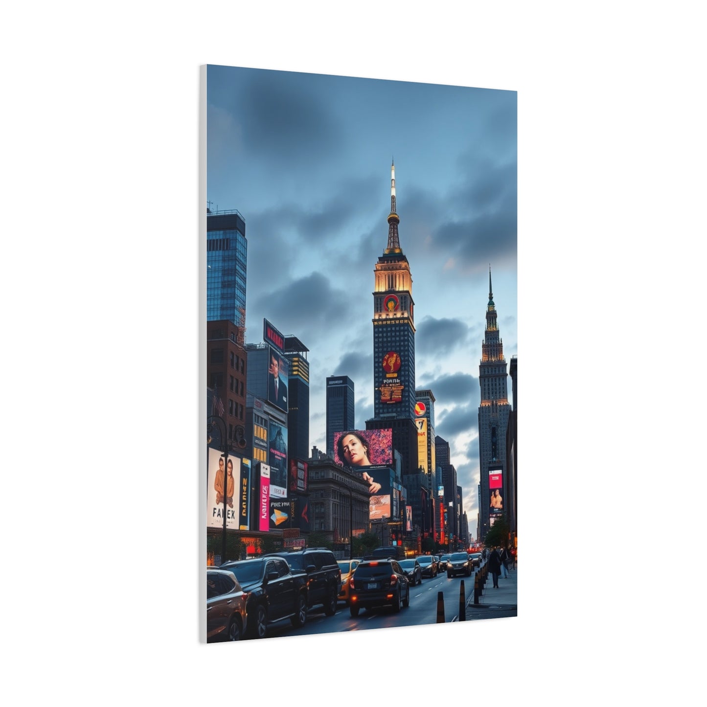 Concrete Jungle Elegance Wall Art & Canvas Print