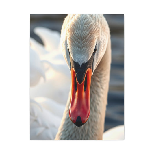 Swan Art Canvas Art 4 Wall Art & Canvas Print