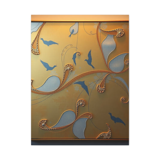 Collection Gold & Silver Canvas Art Art Wall Art & Canvas Print