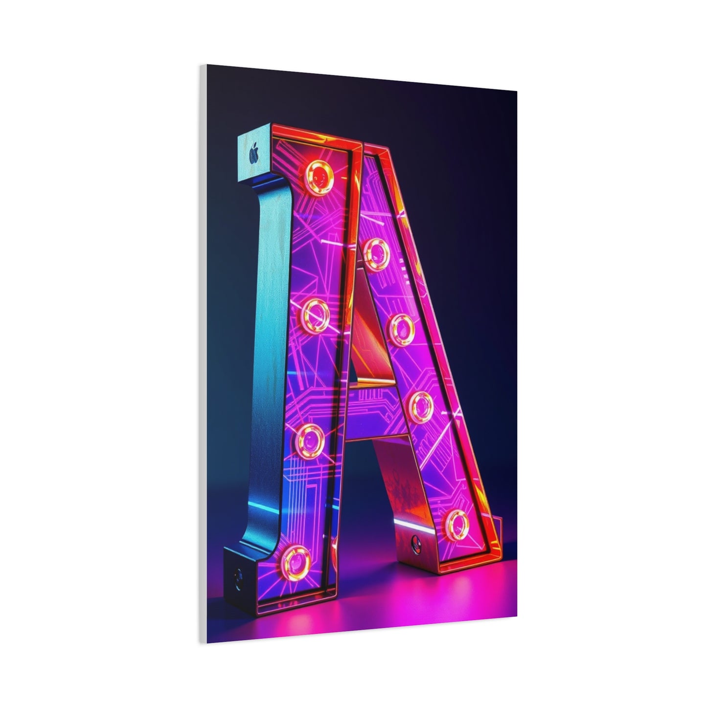 A Alphabet & Letter Art Artisan Canvas Wall Art & Canvas Print