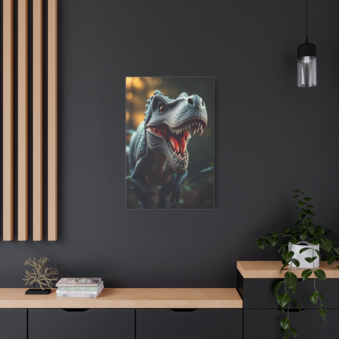 Masterpiece Dinosaur Art Vision Wall Art & Canvas Print
