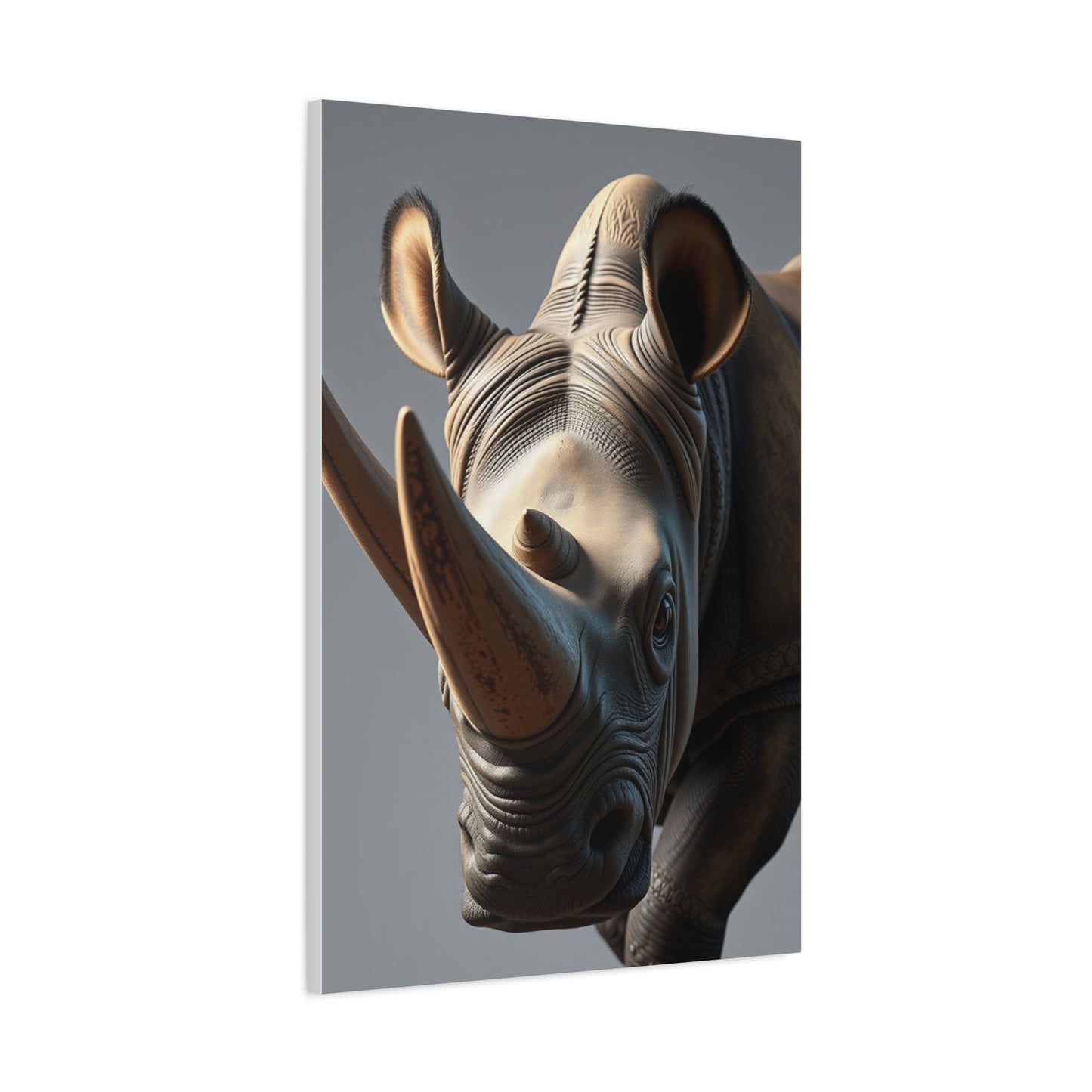 Supreme Rhinoceros Art Beautiful Collection Wall Art & Canvas Print