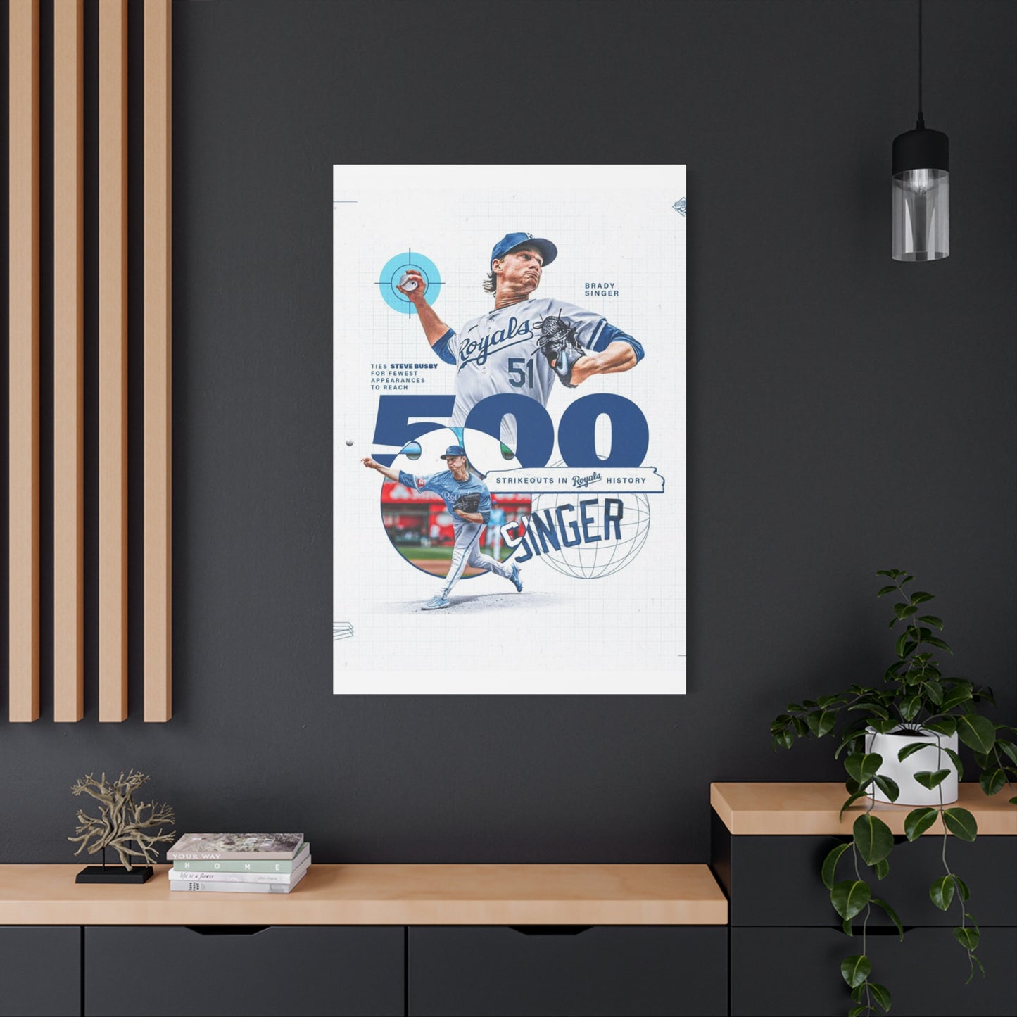Brady Singer Poster Wall Art & Canvas Prints