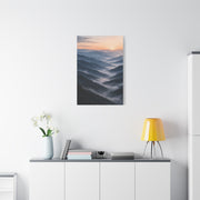 Endless Layered Mountain Ridges Dawn Wall Art & Canvas Print