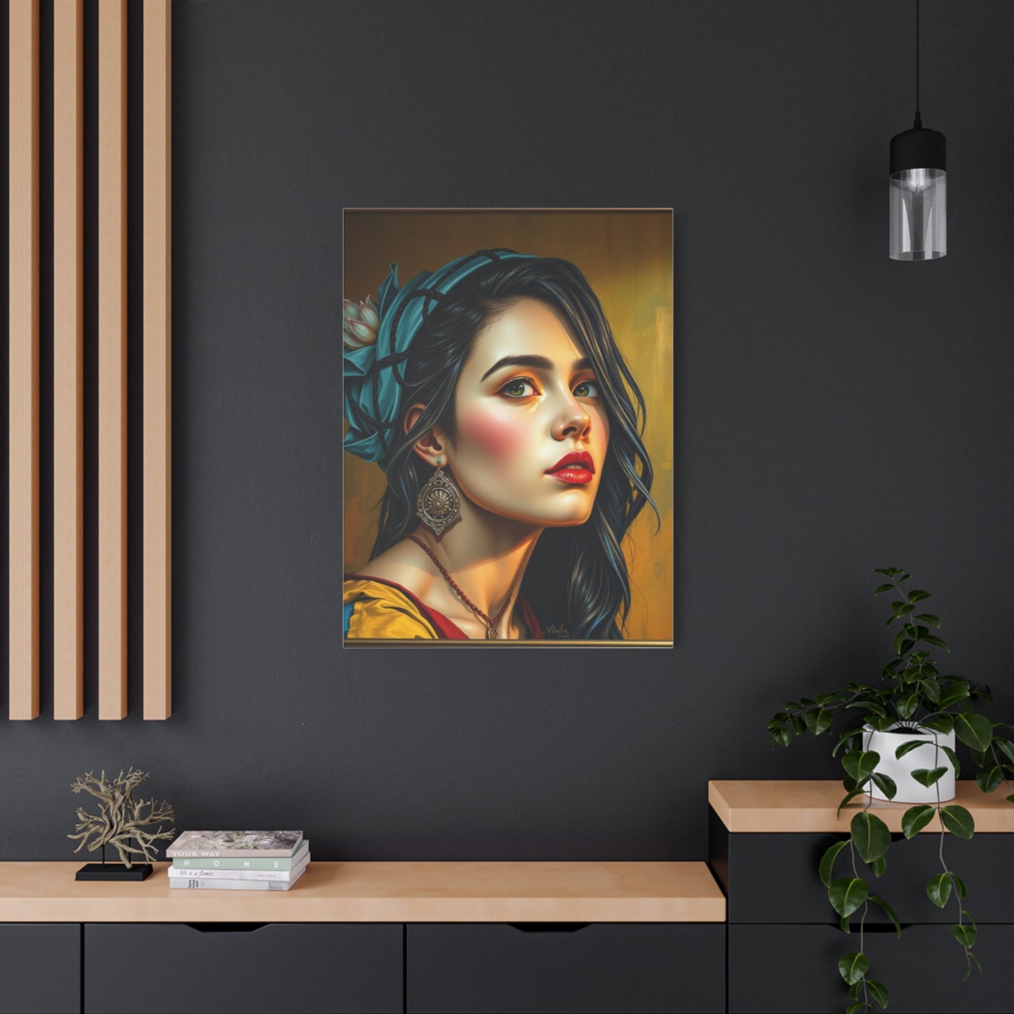 Gilded Brushwork Elegance
