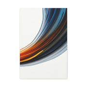 Flowing Arc Motion Abstract Wall Art & Canvas Prints