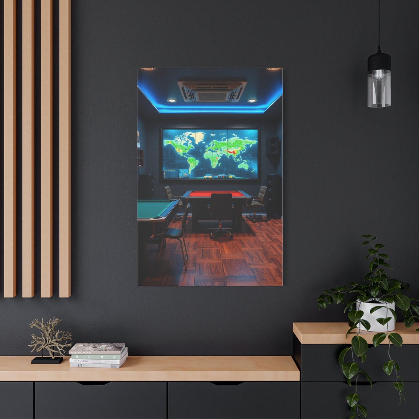 Vision Game Room Art Art Wall Art & Canvas Print