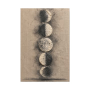 Lunar Phases Minimal Composition Wall Art & Canvas Print