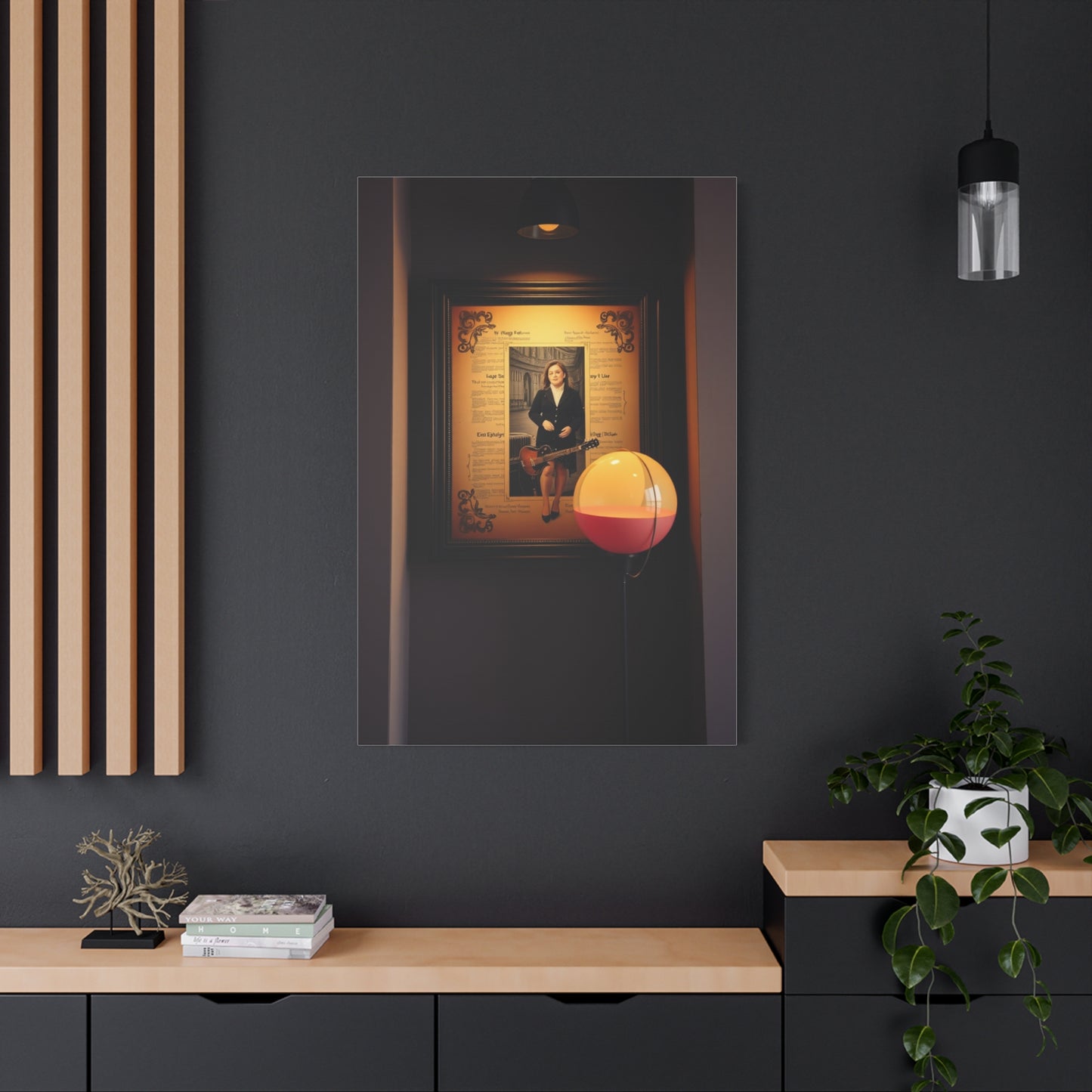 Retro Elegance Canvas Wall Art & Canvas Print