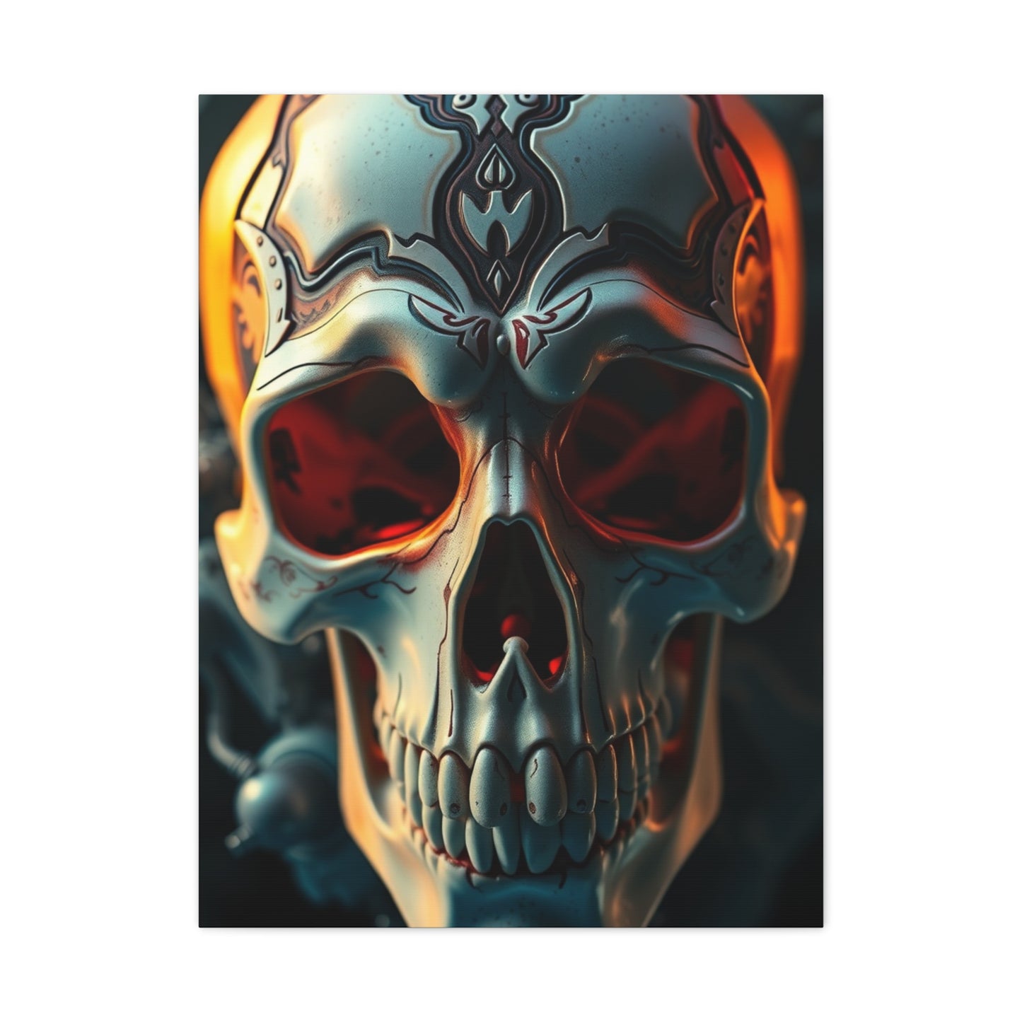 Vision Skulls Art Art Wall Art & Canvas Print