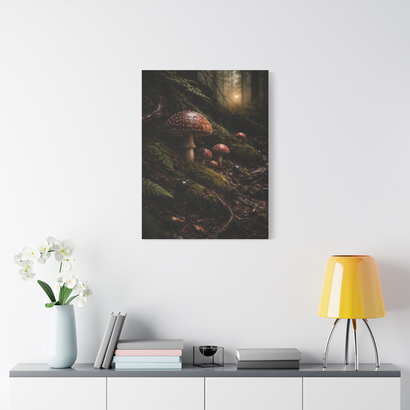 Dark Goblincore Forest Floor Wall Art & Canvas Print