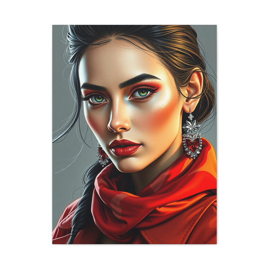 Fashion Illustration & Drawings Art Supreme Canvas Wall Art & Canvas Print