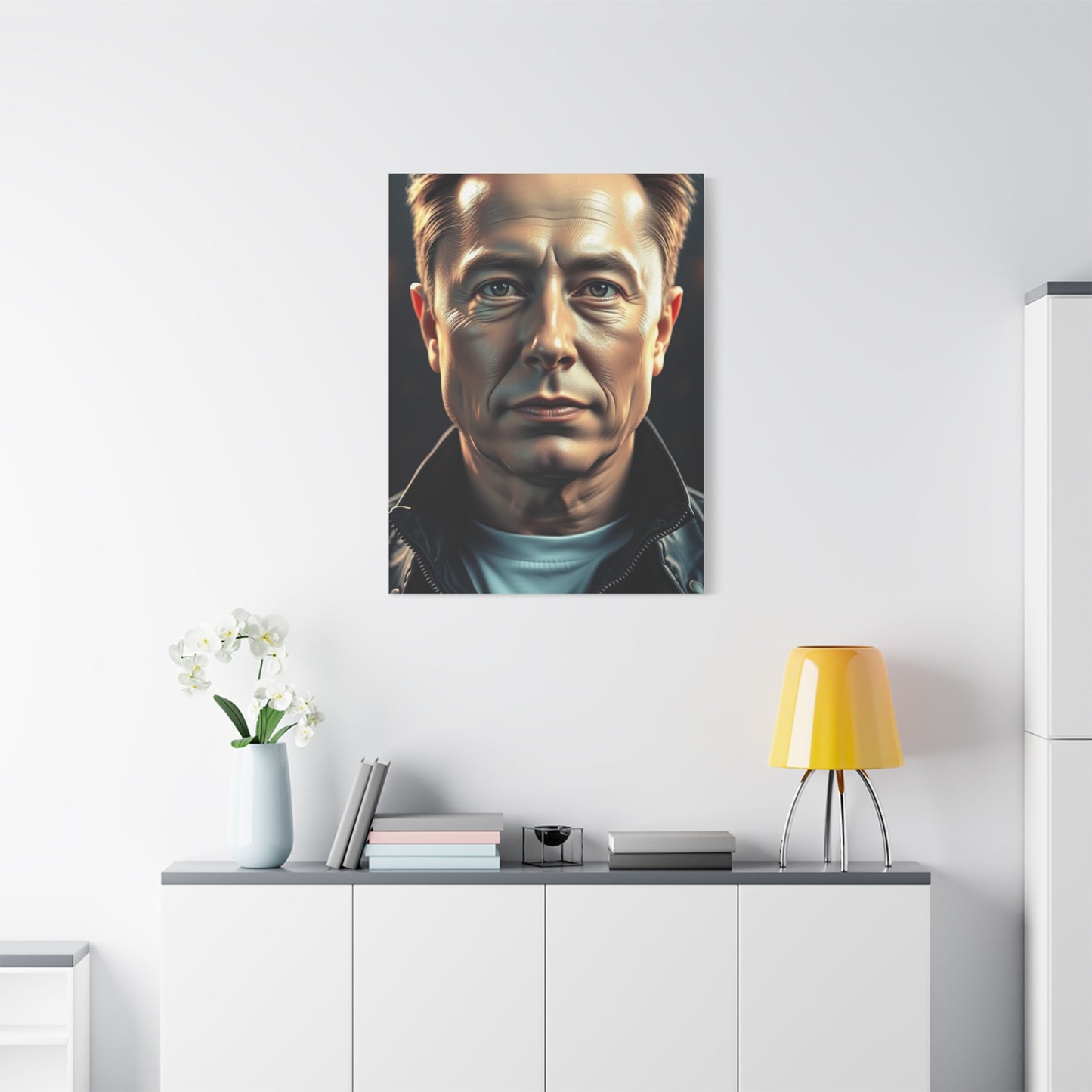 Elon Musk Art Supreme Canvas Wall Art & Canvas Print