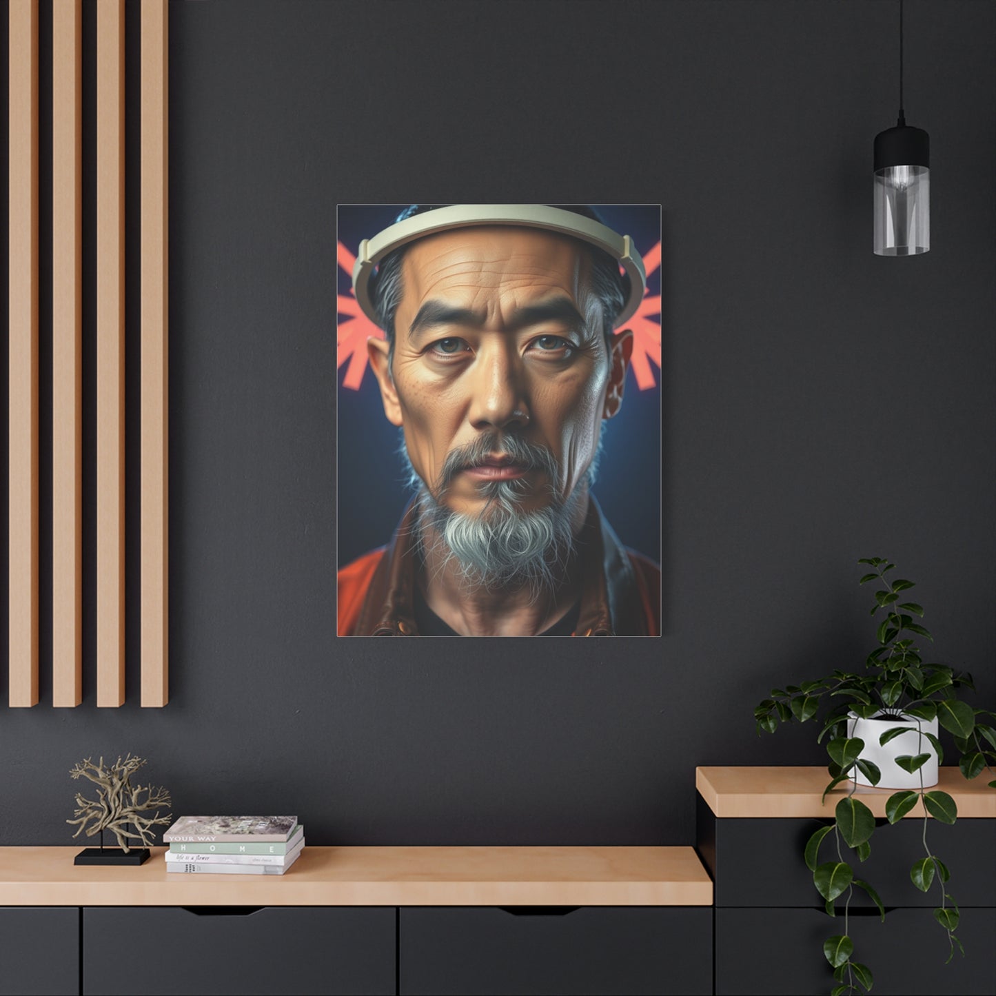 Serene Elegance Tapestry wall art & canvas print