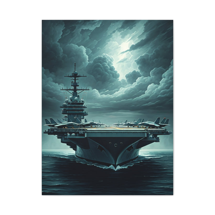 Stormfront Aircraft Carrier Wall Art & Canvas Prints