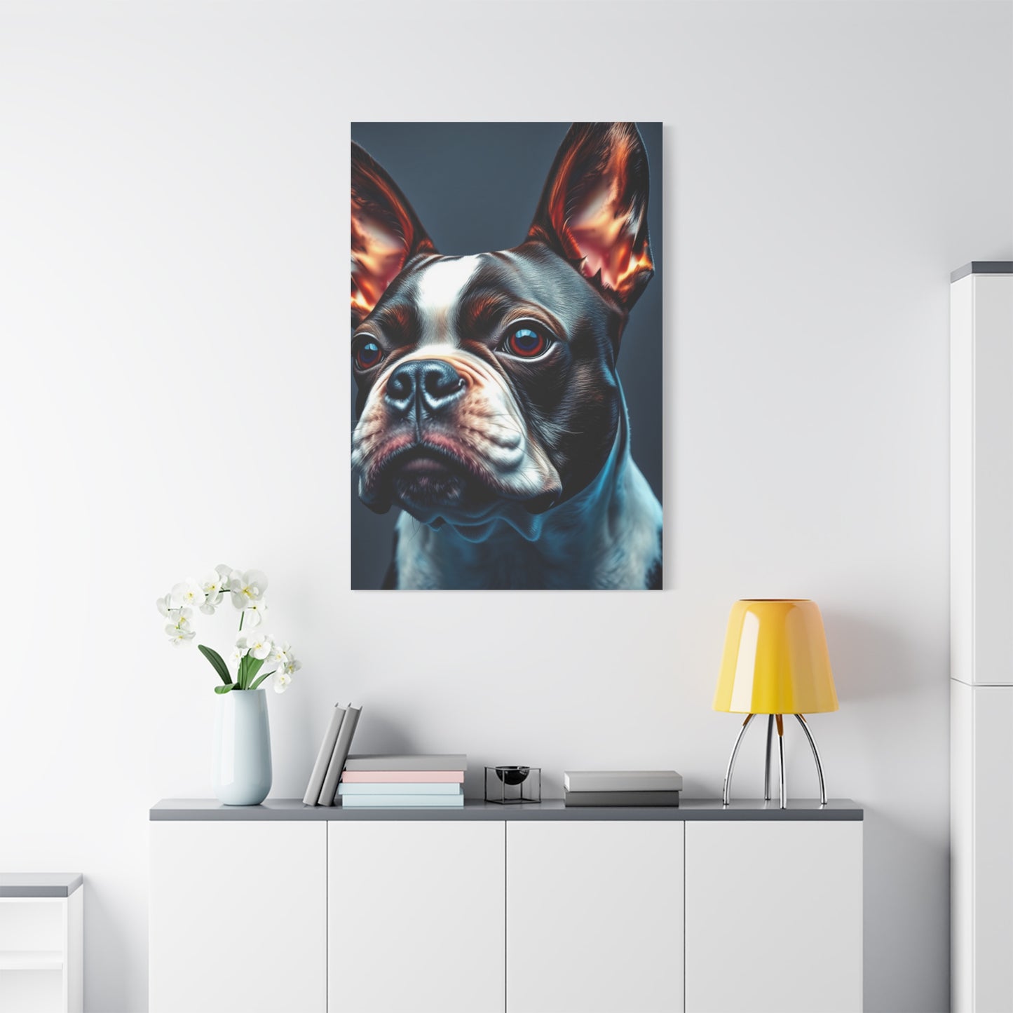 Supreme Collection Boston Terrier Art Wall Art & Canvas Print