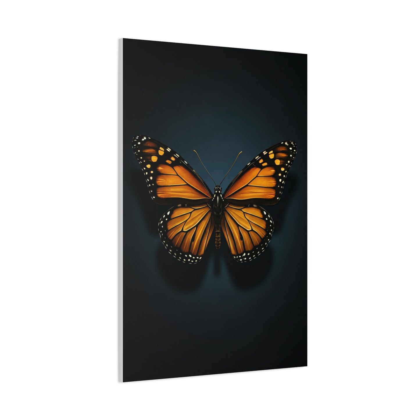 Monarch Butterfly Symmetry Portrait Wall Art & Canvas Prints