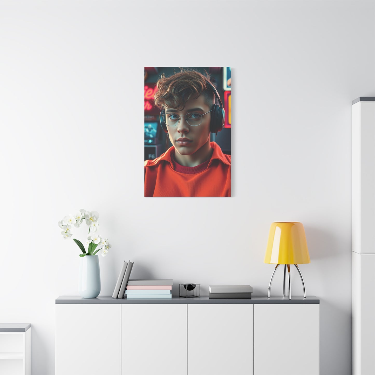 Vision 80’s Nostalgia Art Art Wall Art & Canvas Print