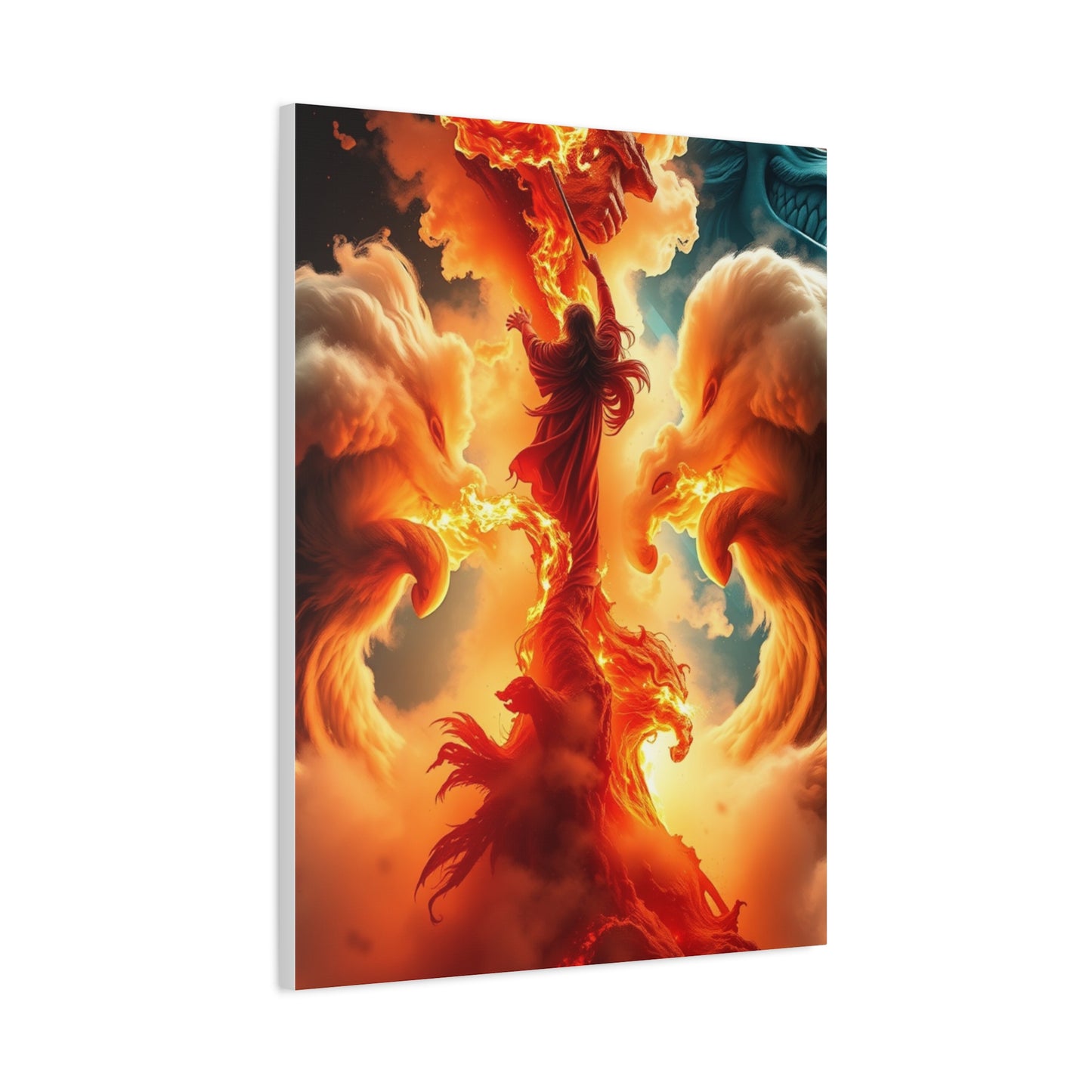 Upright Brilliance Artwork Wall Art & Canvas Print