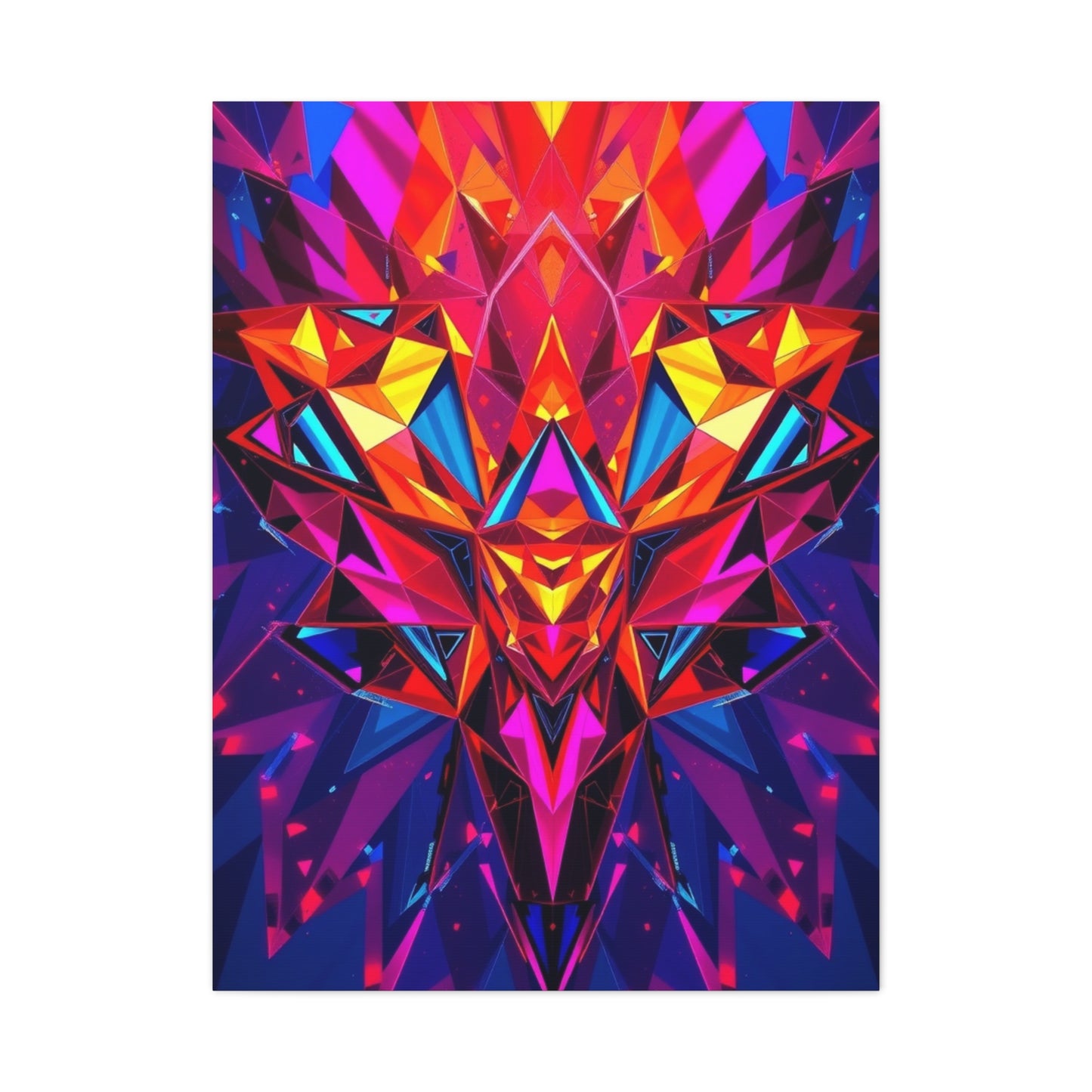 Geometric Paradigm Canvas Wall Art & Canvas Print
