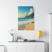 Coastal Mountain Waves Wall Art & Canvas Prints