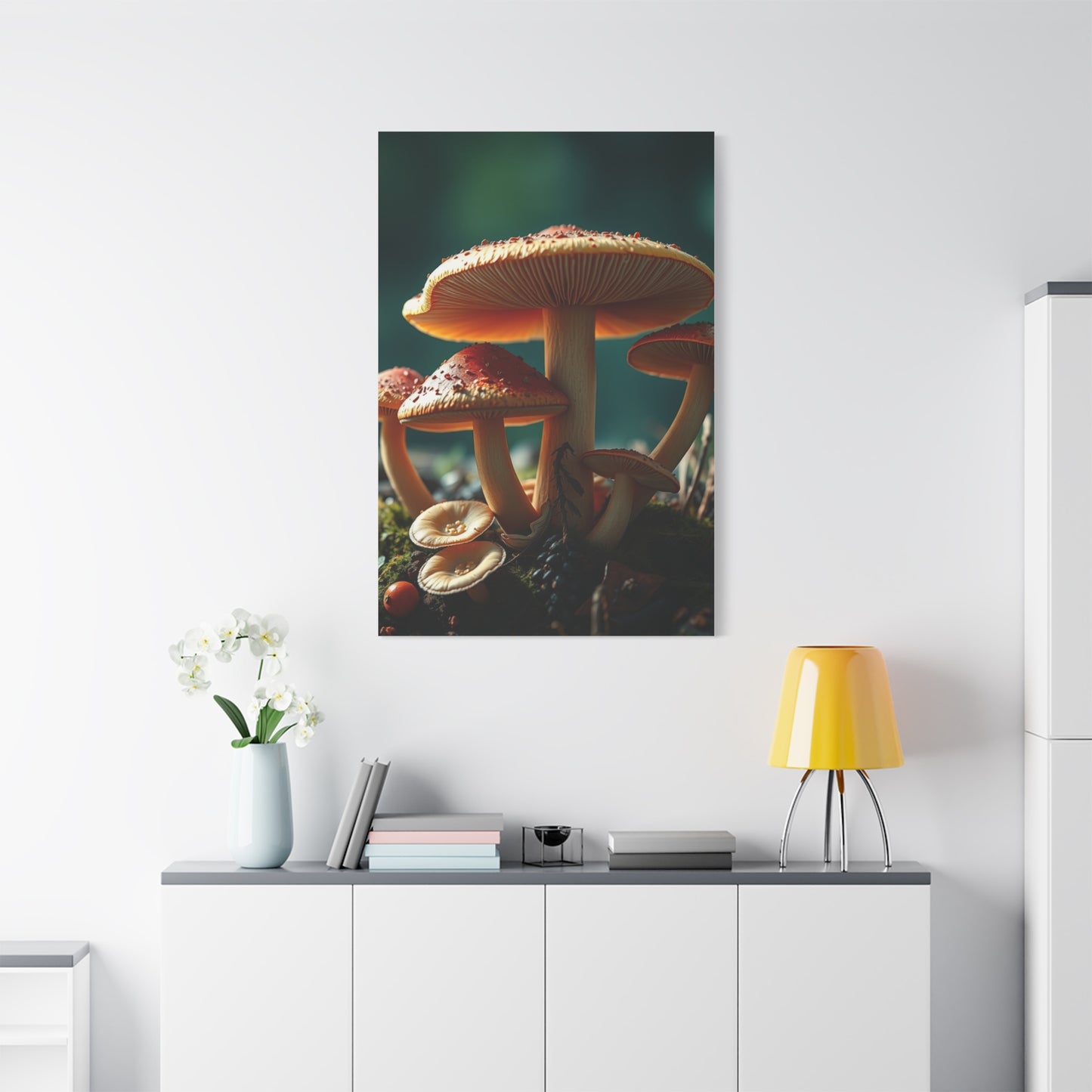 Supreme Mushrooms Wall Art Beautiful Collection Wall Art & Canvas Print