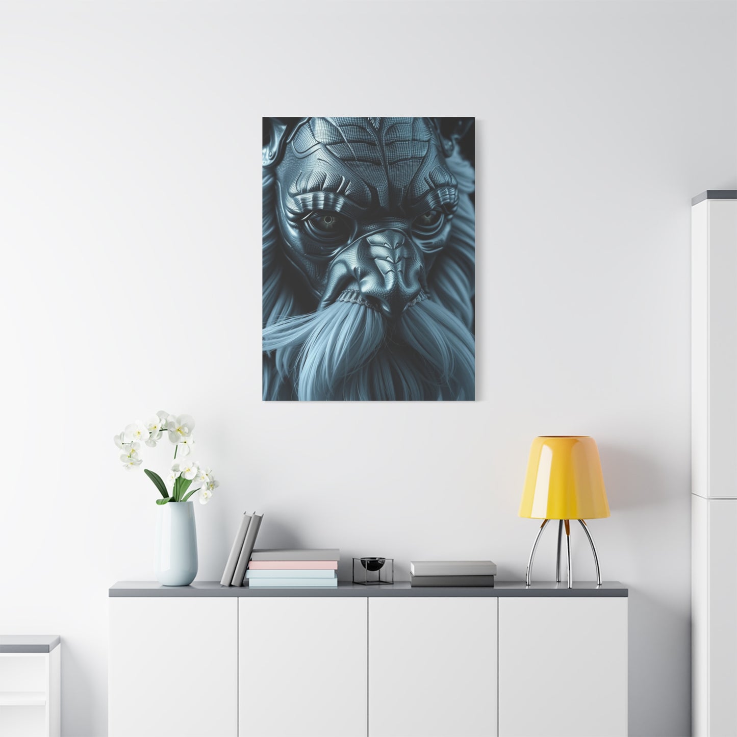 Gray & White Art Canvas Art 10 Wall Art & Canvas Print