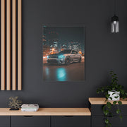 Dodge Charger Hellcat Downtown Night Streets Wall Art & Canvas Prints