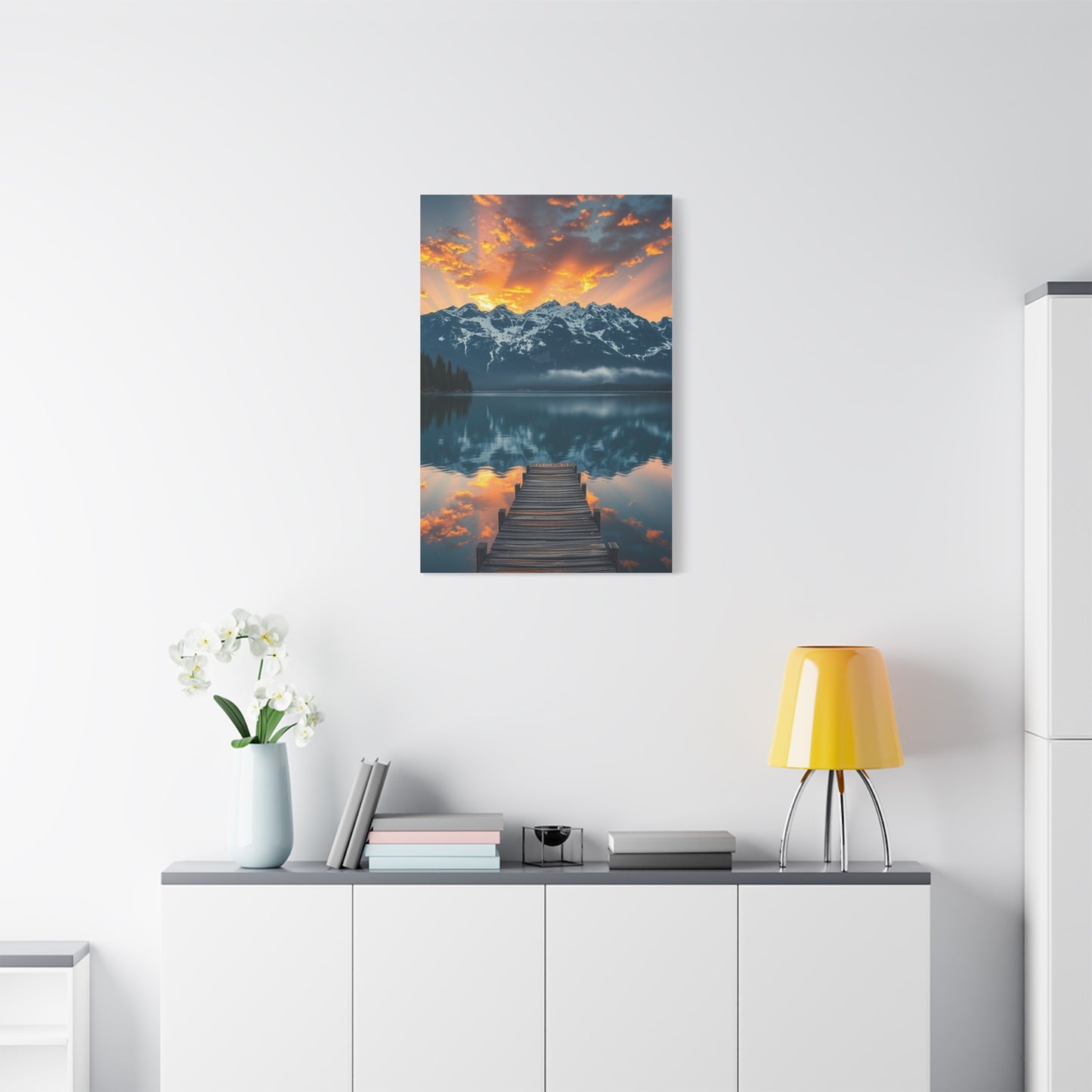 Supreme Lakes Art Beautiful Collection Wall Art & Canvas Print
