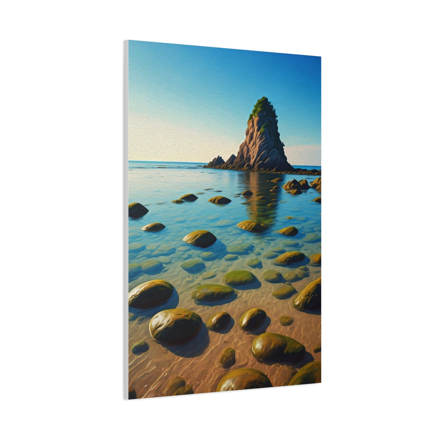 Coastal Tidepool Rock Sanctuary Wall Art & Canvas Prints