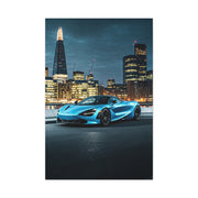 McLaren 720S London Skyline Dusk Wall Art & Canvas Prints