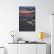 Los Angeles Skyline from Griffith Observatory Wall Art & Canvas Print