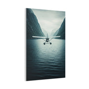 Seaplane Fjord Landing Wall Art & Canvas Prints