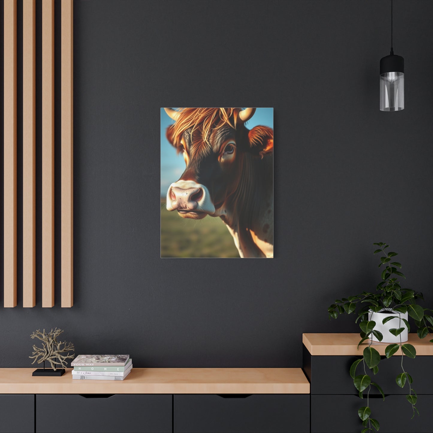 Serene Grazing Masterpiece wall art & canvas print